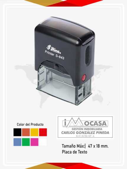 Sello Shiny Printer S843
